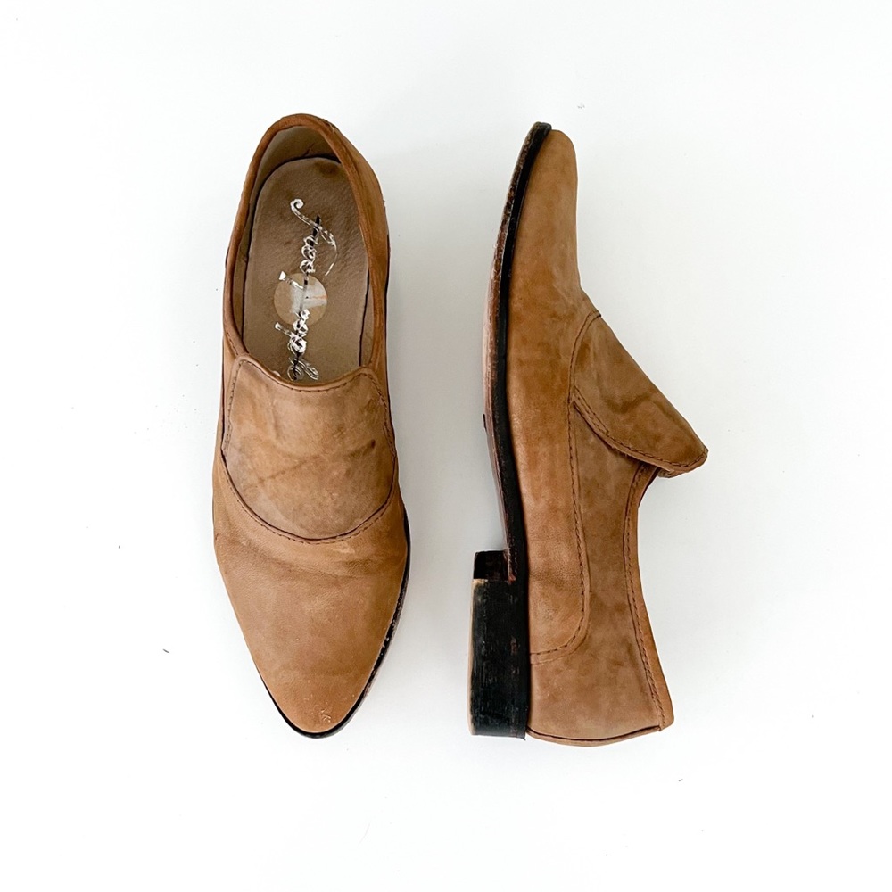 Free People Brady Loafers Leather Tan
